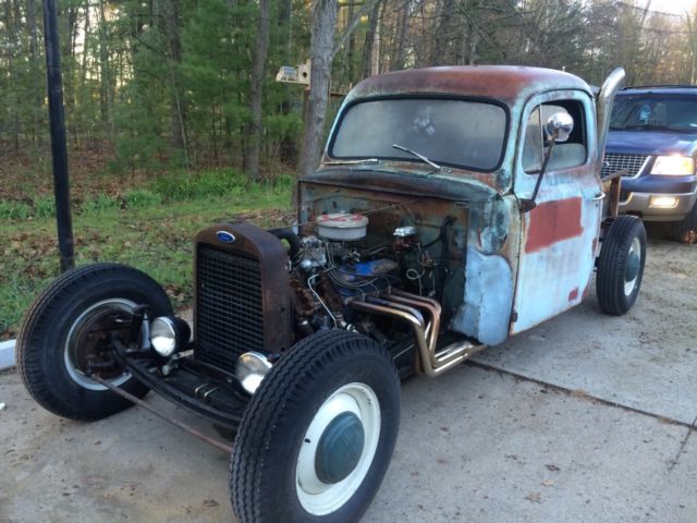 1952 Ford pickup f-100 Rat Rod Hot Rod 302 5.0 Mustang Z ed frame custom 1952 Ford Other Pickups f100
