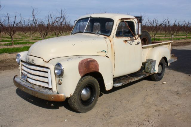 1952 GMC Pickup 100 Short Bed 1/2 Ton 1952 Chevrolet Other Pickups GMC 100