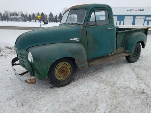 1952 GMC pickup truck Chevy excellent patina original farm truck short box 1952 GMC Truck