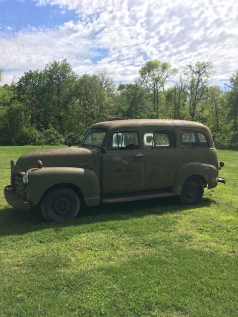 1952 GMC Suburban U.S. Army - photo 3