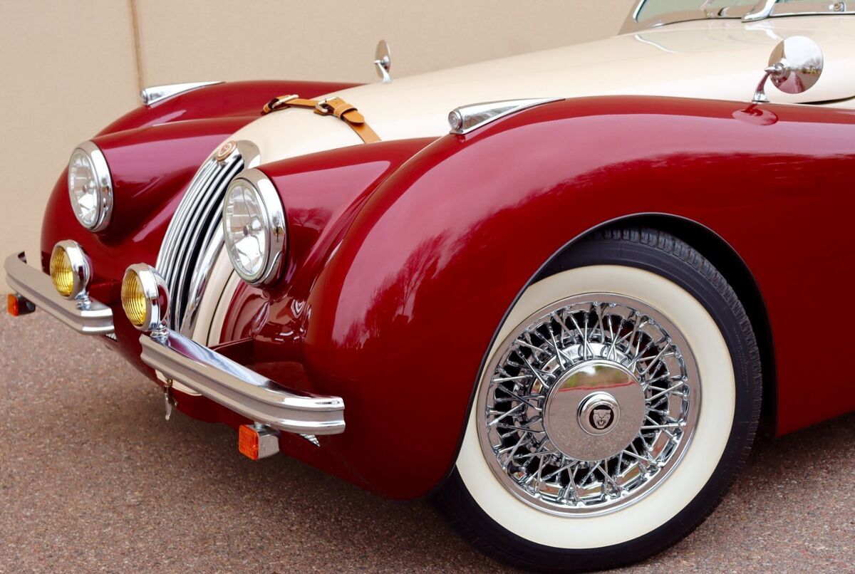1952 Jaguar XK120 Replica Kit Car Oldtimer Tribute with a 350 Chevy Motor - photo 11