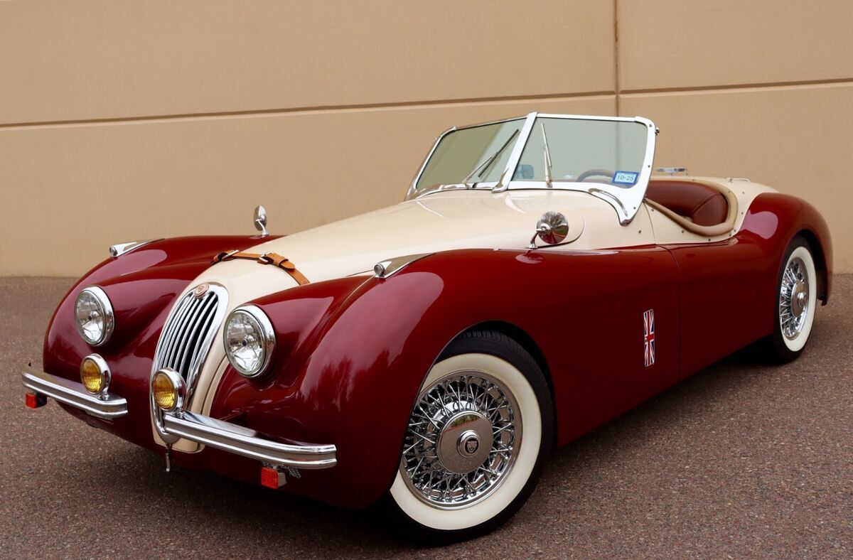 1952 Jaguar XK120 Replica Kit Car Oldtimer Tribute with a 350 Chevy Motor - photo 13