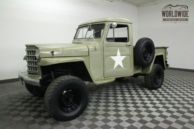 1952 JEEP PICKUP WILLYS V8! 4X4! 1952 Jeep PICKUP WILLYS V8! 4X4!