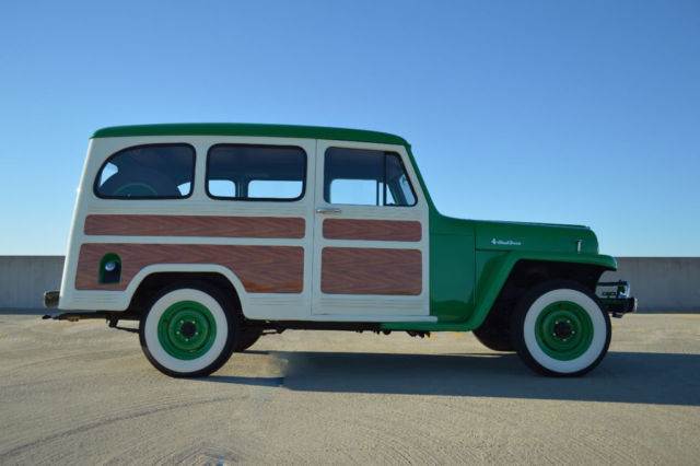 1952 JEEP WILLYS COMPLETE RESTORATION MUST BE SEEN NONE NICER RUNS PERFECT 1952 Jeep WILLYS 1952 JEEP WILLYS WAGON WOODY