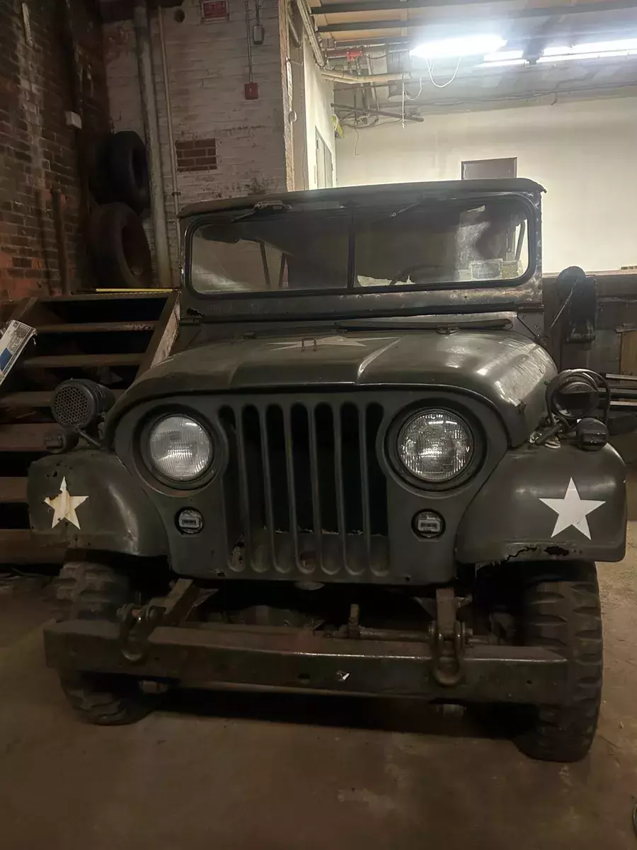1952 Jeep Wrangler Green m38 1952 Jeep Wrangler m38