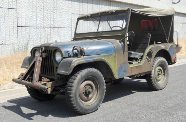 1952 M38-A1 WILLYS ARMY JEEP 1952 Willys Model 38 Truck