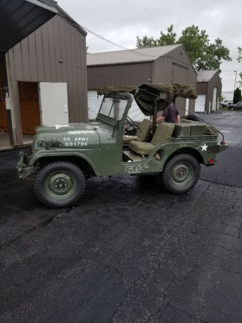 1952 m38-A1 willys jeep No Reserve highest bidder gets it. 1952 Willys A1