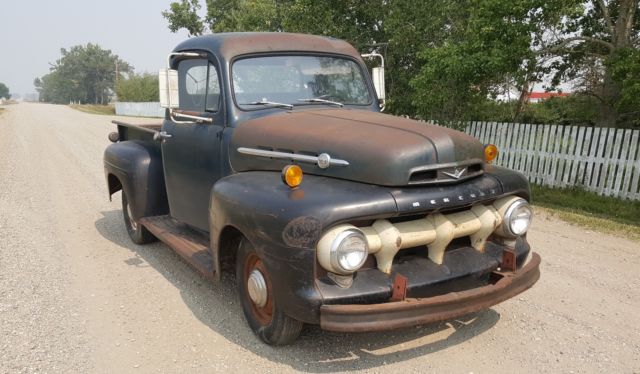 1952 Mercury M1 Ford F1 Half Ton Short Bed Flathead V8 Barn Find NO RESERVE 1952 Ford Other Pickups