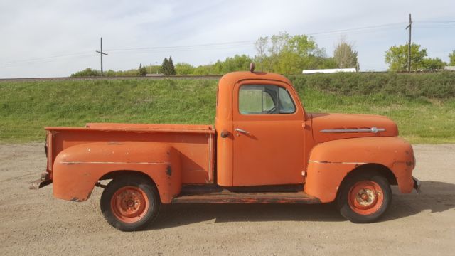 1952 Mercury M1 Ford F1 Short Bed Pickup All Original Farm Truck Flathead V8 1952 Ford Other Pickups Mercury