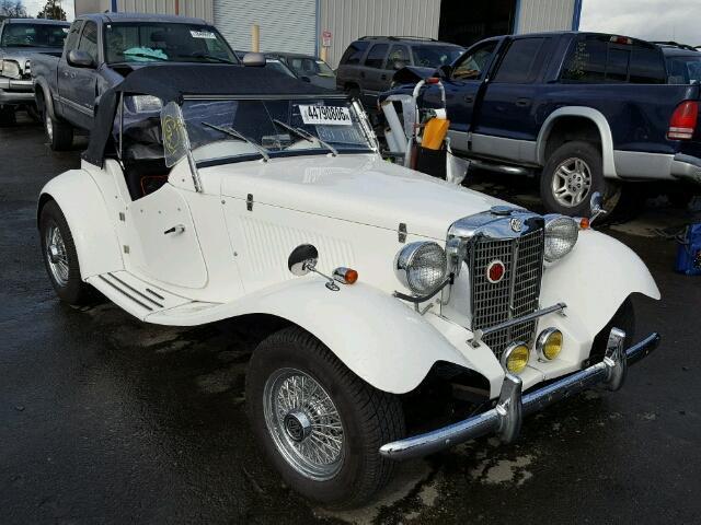 1952 MG Kit Car Low Mileage Good Condition 1952 MG T-Series