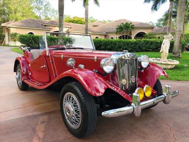 1952 MG MG-TD 4 Speed Manual, VW Base, runs great 1952 MG T-Series