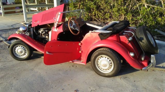 1952 MG REPLICA 1952 Replica/Kit Makes MG-TD CONVERTIBLE