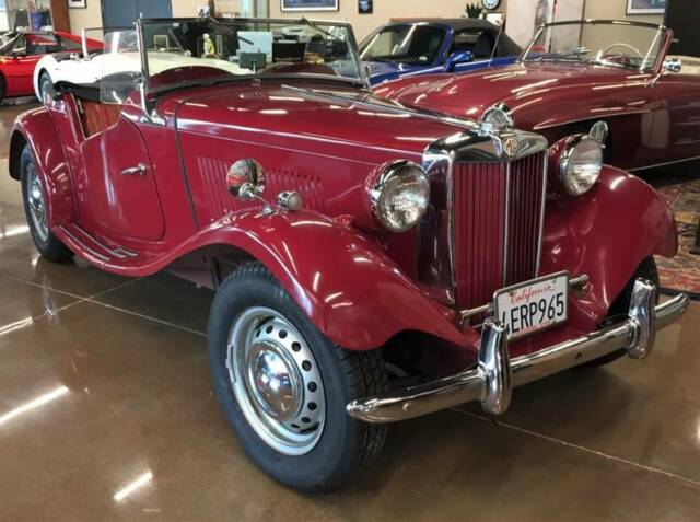 1952 MG TD  36,156 Miles Red Convertible I4 1.5L Manual 1952 MG T-Series --