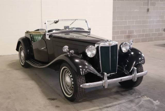 1952 MG TD 89000 Miles Black Convertible I4 1.2L Manual 1952 MG T-Series --