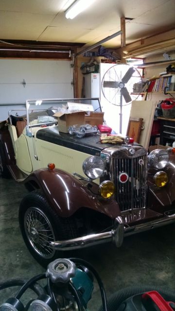1952 MG T-Series MG TD Replica vw chassis