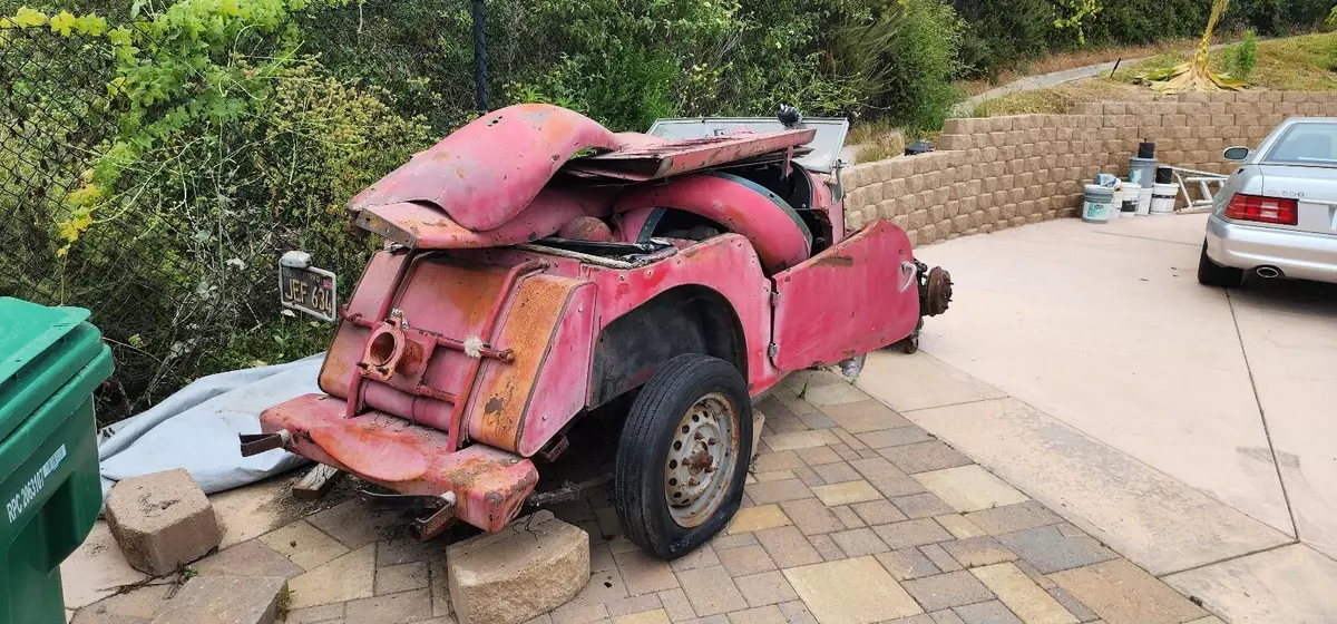 1952 MG TD Convertible Red 2 dr 1952 MG TD 2 dr