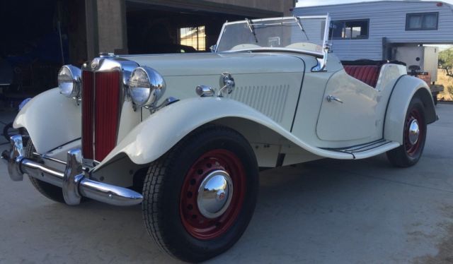 1952 MG TD Convertible restored in beautiful condition NO RESERVE 1952 MG T-Series td
