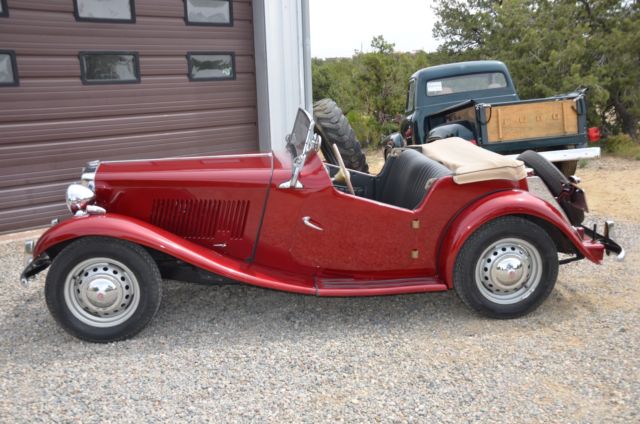 1952 MG TD extensive restoration 1952 MG T-Series TD
