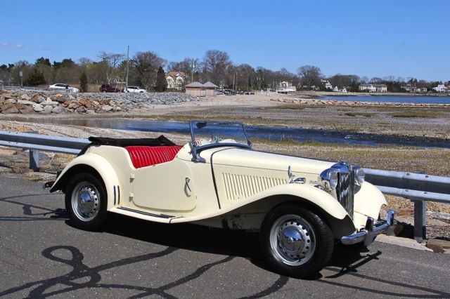 1952 MG TD "EXTENSIVE RESTORATION AND MAINTENANCE DOCUMENTATION, GREAT DRIVER!!" 1952 MG T-Series MG TD