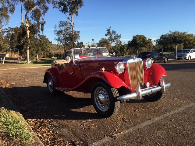 1952 MG TD Mark II 1952 MG T-Series Mark II