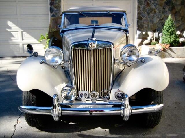 1952 MG TD Mark II Competition Roadster, Need I Say More? 1952 MG T-Series Mark ll