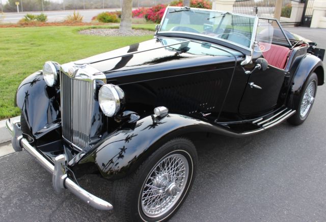 1952 MG TD meticulously restored and rebuilt 1952 MG T-Series Standard