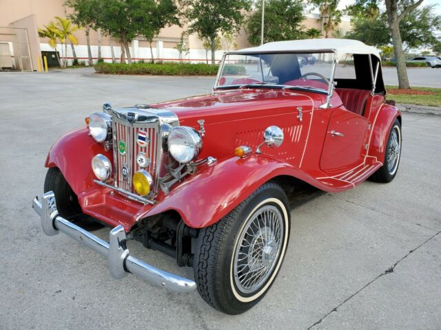 1952 MG TD REPLICA 4-CYLINDER MANUAL 1952 MG T-Series TD