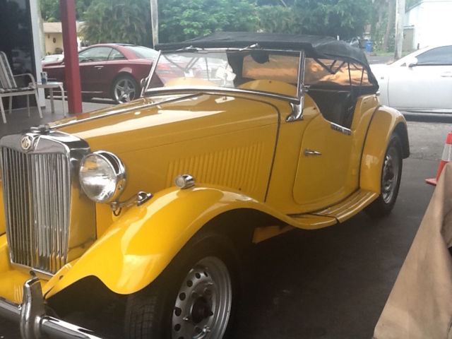 1952 MG TD Right Hand Drive Solid Driver Quality Vehicle 1952 MG T-Series