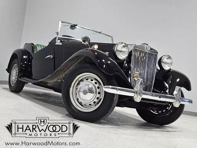 1952 MG TD Roadster 65471 Miles Black Convertible 1250 cc inline-4 1952 MG TD Roadster