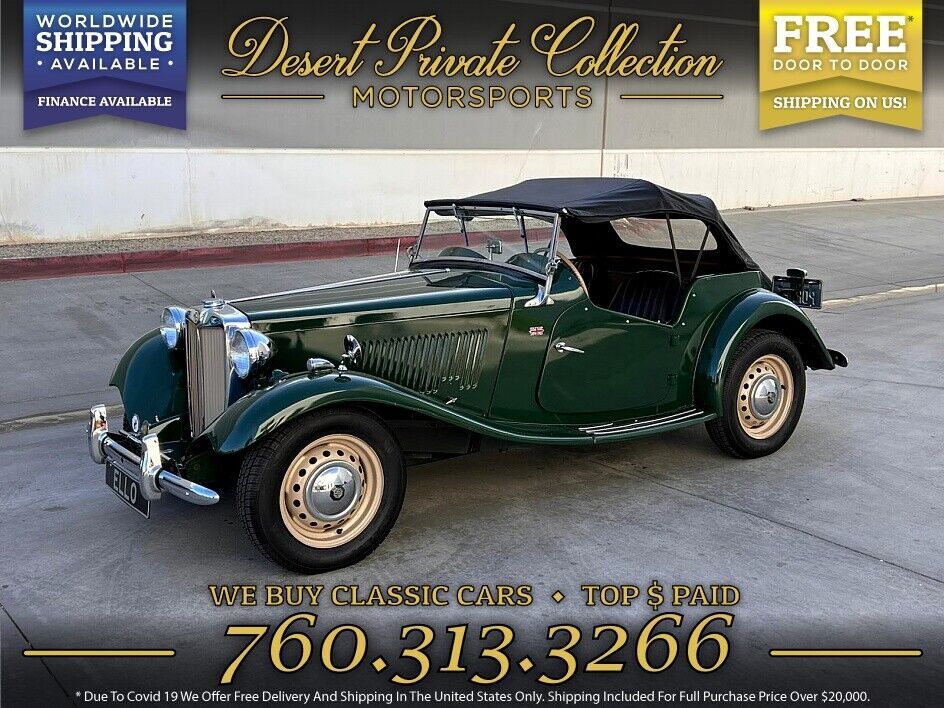 1952 MG TD ROADSTER for sale! 1952 MG T-Series
