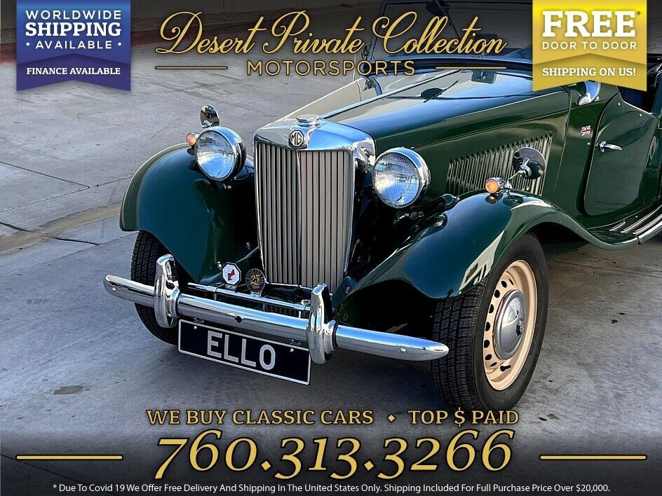 1952 MG T-Series - photo 5