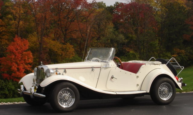 1952 MG TD Roadster Replica Kit Car MGTD r MG T Series 1952 MG T-Series
