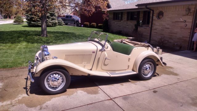 1952 MG TD Suvivor Classic 1952 MG T-Series