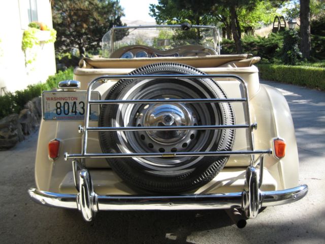 1952 MG T-Series Competition Options - photo 13