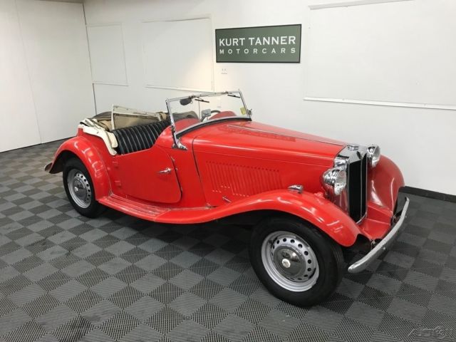 1952 MGTD 1250 ROADSTER. MATCHING NUMBERS ENGINE. 72,575 MILES. VERY ORIGINAL. 1952 MG T-Series 1952 MGTD 1250 ROADSTER. 72,575 MILES. VERY ORIGINAL CAR.
