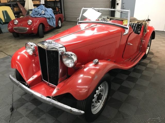1952 MG T-Series 1952 MGTD 1250 ROADSTER. 72,575 MILES. VERY ORIGINAL CAR. - photo 11