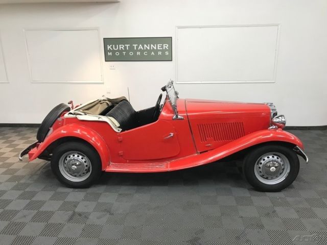 1952 MG T-Series 1952 MGTD 1250 ROADSTER. 72,575 MILES. VERY ORIGINAL CAR. - photo 3