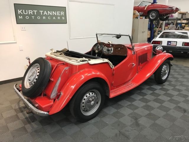1952 MG T-Series 1952 MGTD 1250 ROADSTER. 72,575 MILES. VERY ORIGINAL CAR. - photo 4