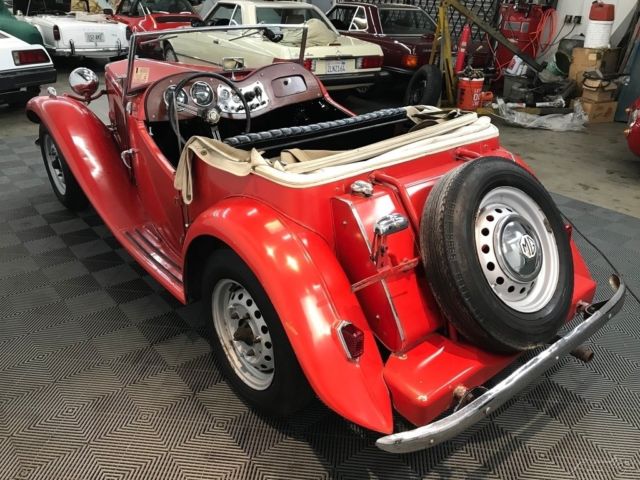 1952 MG T-Series 1952 MGTD 1250 ROADSTER. 72,575 MILES. VERY ORIGINAL CAR. - photo 8