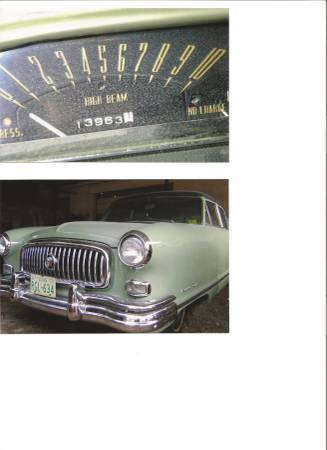 1952 Nash Ambassador Custom 2 tone green with Chrome - photo 3