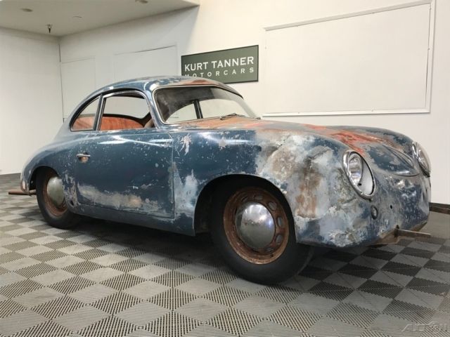 1952 Porsche 356 ORIGINAL RARE FACTORY BLACK ON TAN - photo 5