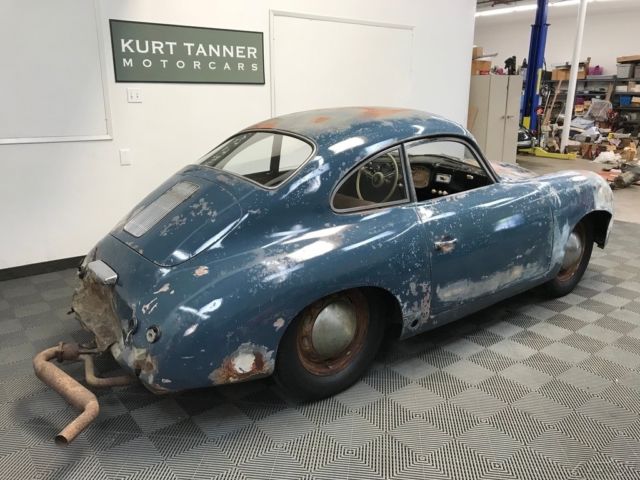 1952 Porsche 356 ORIGINAL RARE FACTORY BLACK ON TAN - photo 6