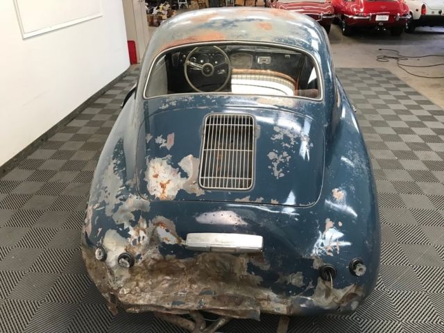 1952 Porsche 356 ORIGINAL RARE FACTORY BLACK ON TAN - photo 8