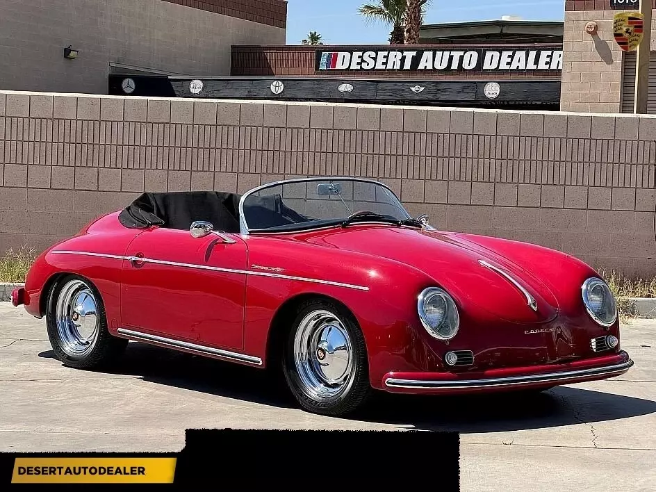 1952 Porsche 356 SPEEDSTE LOW MILES 7,067 Miles Red Convertible 1952 Porsche 356 SPEEDSTE LOW MILES