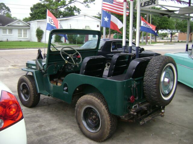 1952 Willis Jeep CJ3 Civilian 4 cylinder OHV motor upgrade, NO RUST, Runs/Drives 1952 Willys Custom
