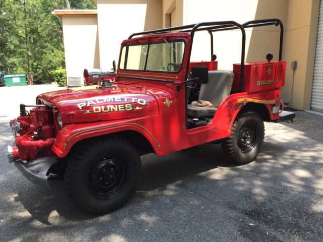 1952 Willys Jeep Fire Truck 1952 Jeep CJ