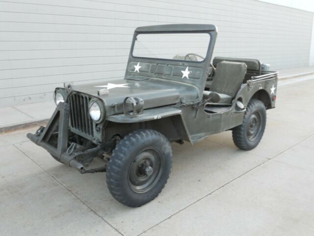 1952 WILLYS M38 ARMY JEEP 1952 Willys