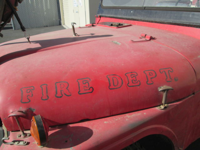 1952 Willys Willys M38A1 M38A1, Jeep, Willys, Korean War Jeep, Fire Dept. - photo 5