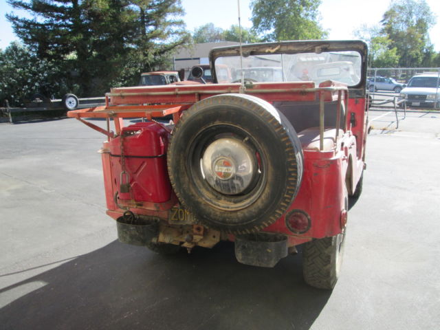 1952 Willys Willys M38A1 M38A1, Jeep, Willys, Korean War Jeep, Fire Dept. - photo 8