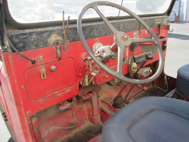 1952 Willys Willys M38A1 M38A1, Jeep, Willys, Korean War Jeep, Fire Dept. - photo 9